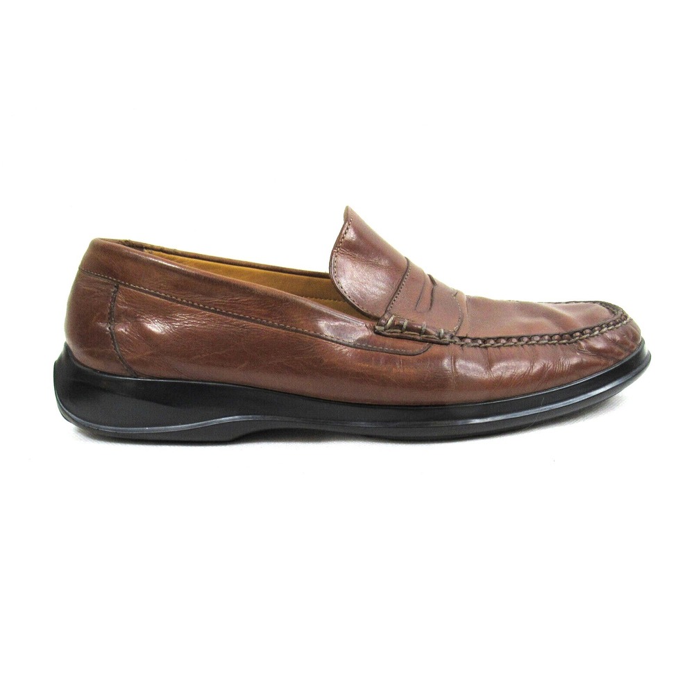 Cole Haan Leather Driving Moc Shoe Loafer Brown Slip On  Mens Sz 9.5 M